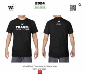 WISSHH Tshirt - 2024 Model - W Logo